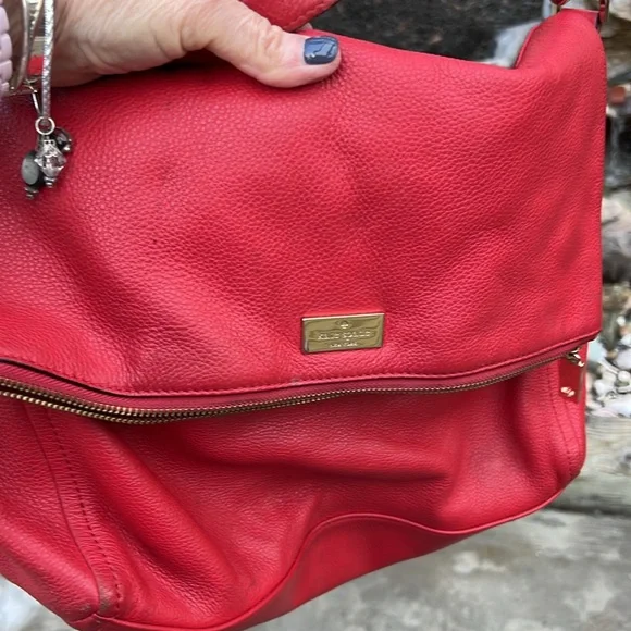 Red leather Kate Spade - Picture 2 of 12